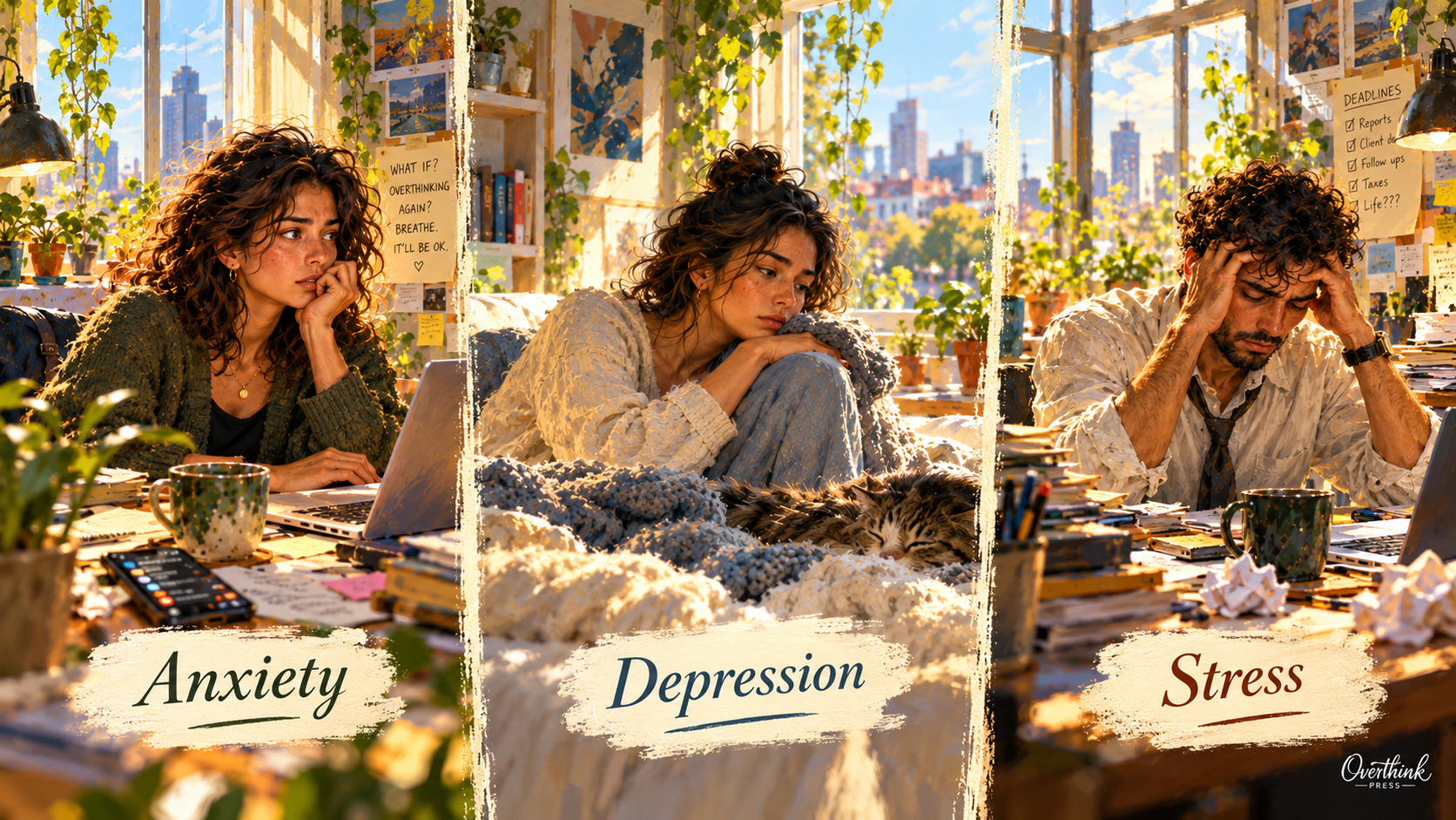 Welcome to Overthink Press: For Everyone Who Struggles and Clocks In Anyway