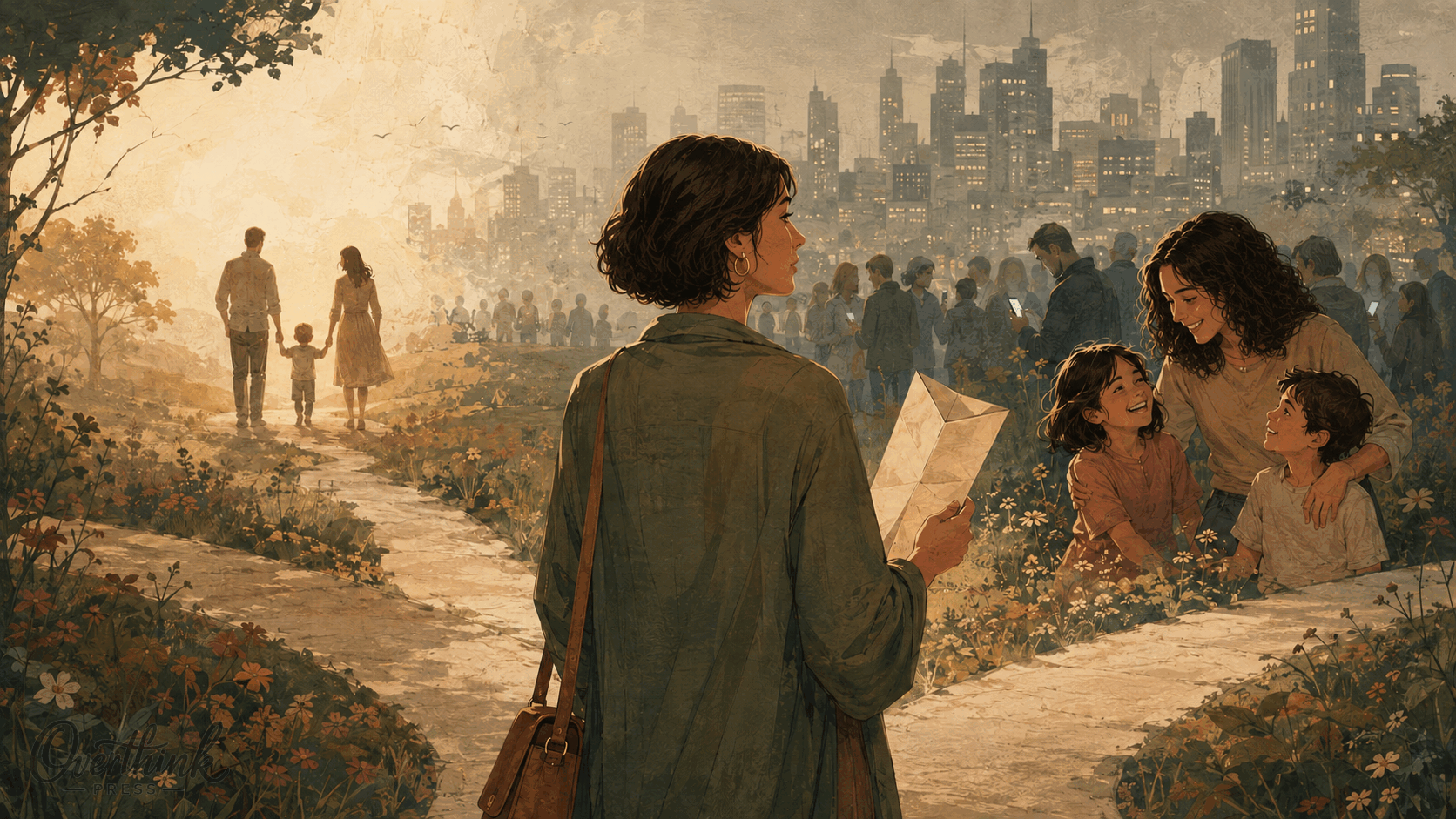 A woman considers two paths, one toward parenthood and another toward becoming a loving aunt
